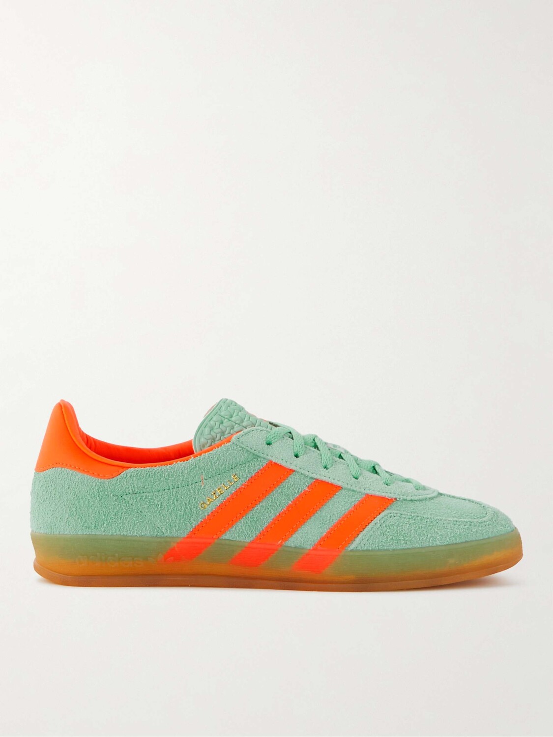 

Замшевые кроссовки Gazelle 85 с кожаной отделкой ADIDAS ORIGINALS, зеленый