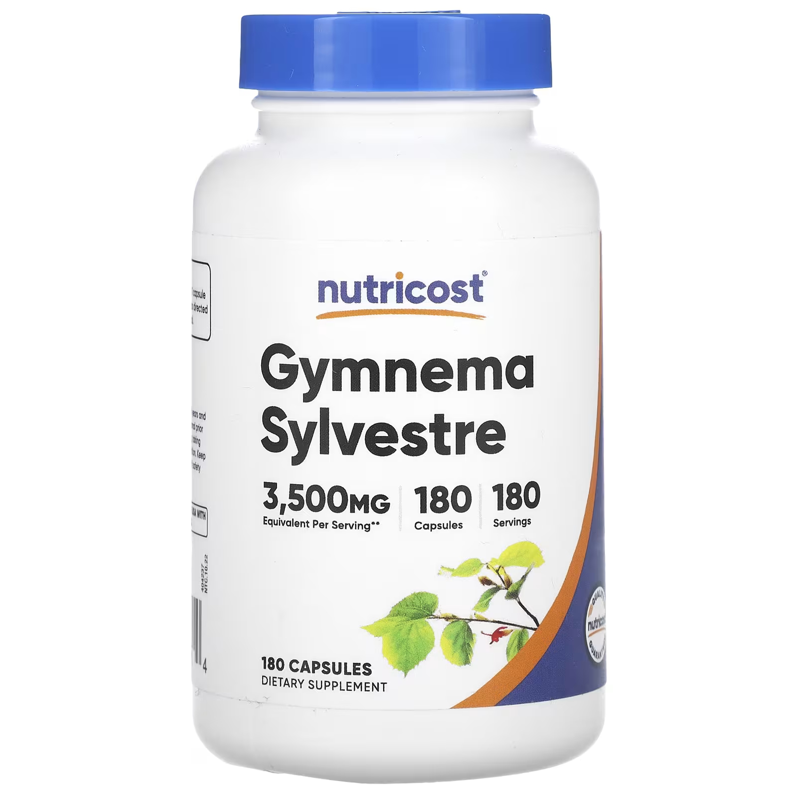 Пищевая добавка Nutricost Gymnema Sylvestre 3500 мг, 180 капсул