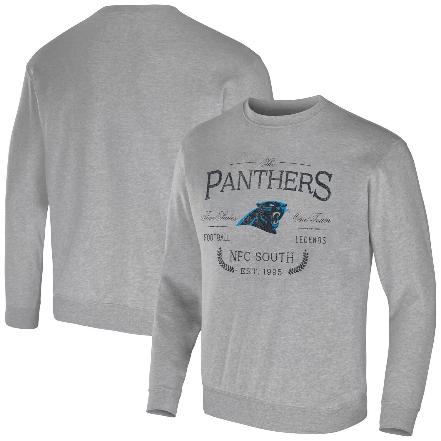 

Мужской свитшот из коллекции NFL x Darius Rucker от Fanatics Heather Grey Carolina Panthers