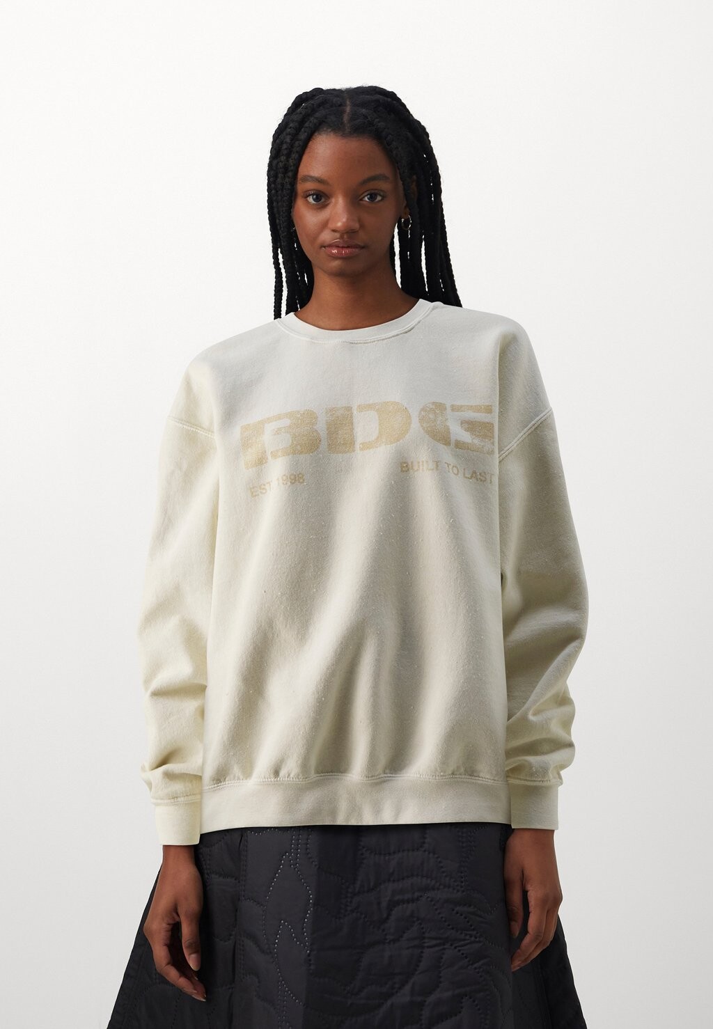

Толстовка STENCIL BDG Urban Outfitters, цвет biscotti