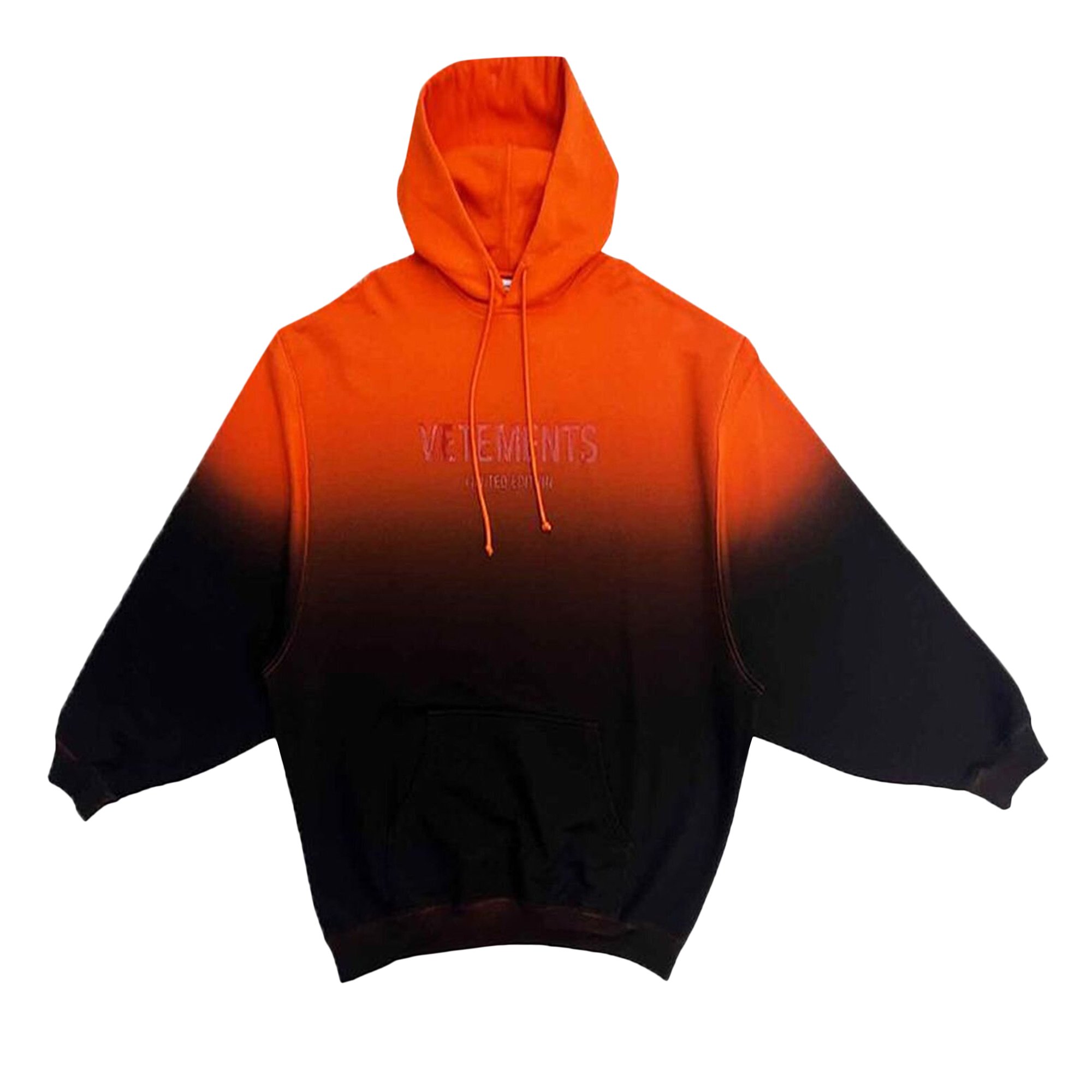 Худи Vetements Gradient Logo Limited Edition, оранжевый – купить по  выгодным ценам с доставкой из-за рубежа через сервис «CDEK.Shopping»