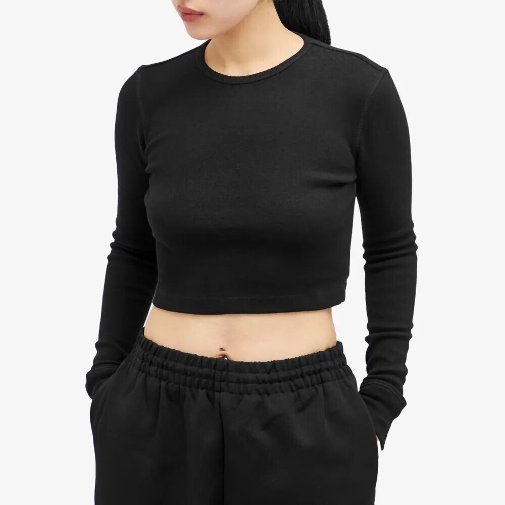 

Wardrobe.Nyc Футболка с длинным рукавом Hailey Bieber, черный