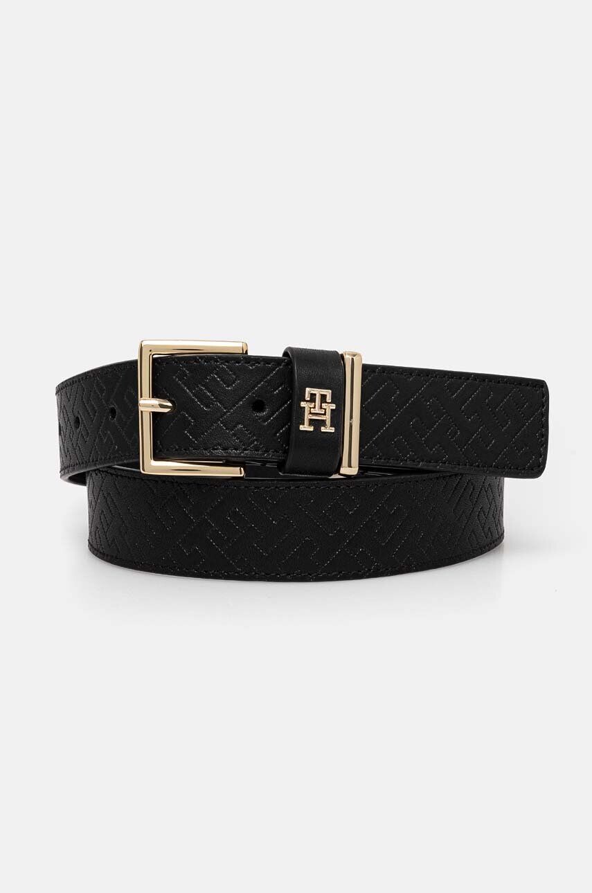 

Кожаный ремень Tommy Hilfiger, черный
