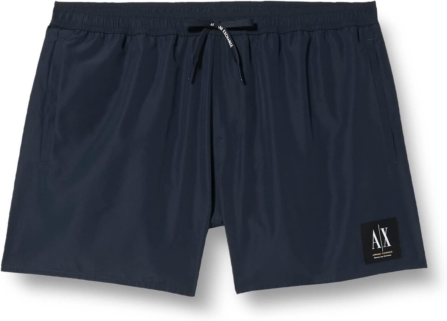 

Боксерский купальник с логотипом Box Armani Exchange, цвет Blue Navy