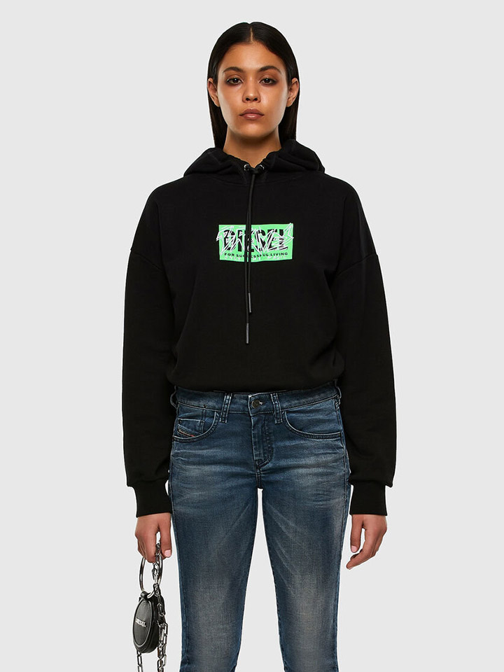 

Толстовка Diesel Hoodie, черный