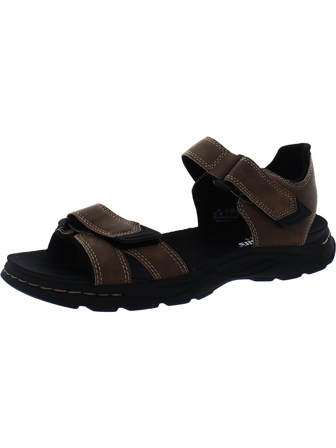 

Мужские слипоны Henley с ремешком на щиколотке с открытым носком Dr. Scholl's Shoes, коричневый