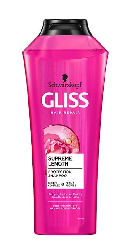 цена Gliss Supreme Lenght шампунь, 400 ml