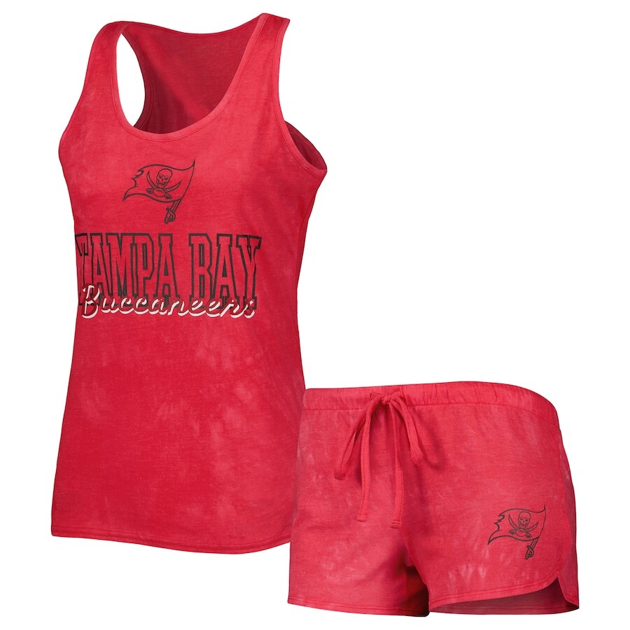 

Пижамный комплект Concepts Sport Tampa Bay Buccaneers, красный