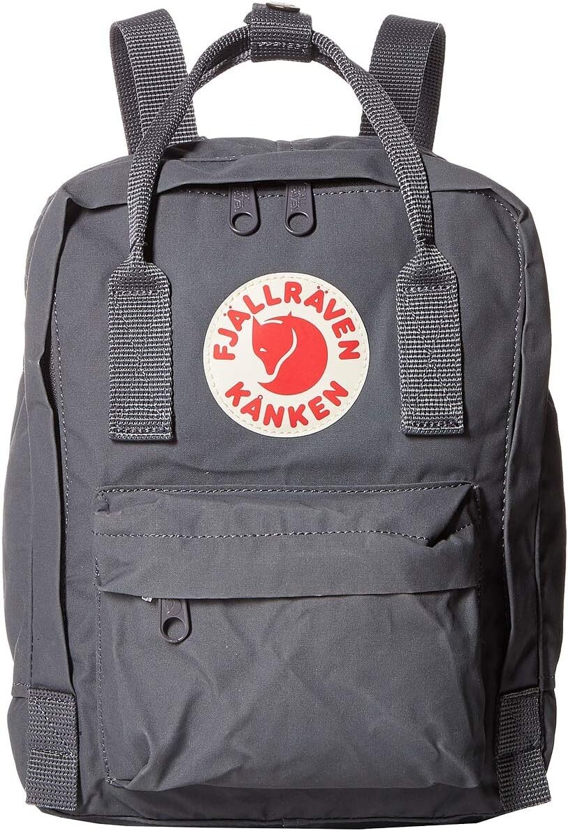 

Рюкзак Kanken Mini Fjällräven, цвет Super Grey
