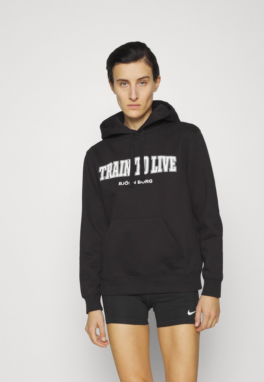 

Худи ESSENTIAL HOODIE Björn Borg, черная красота, Черный