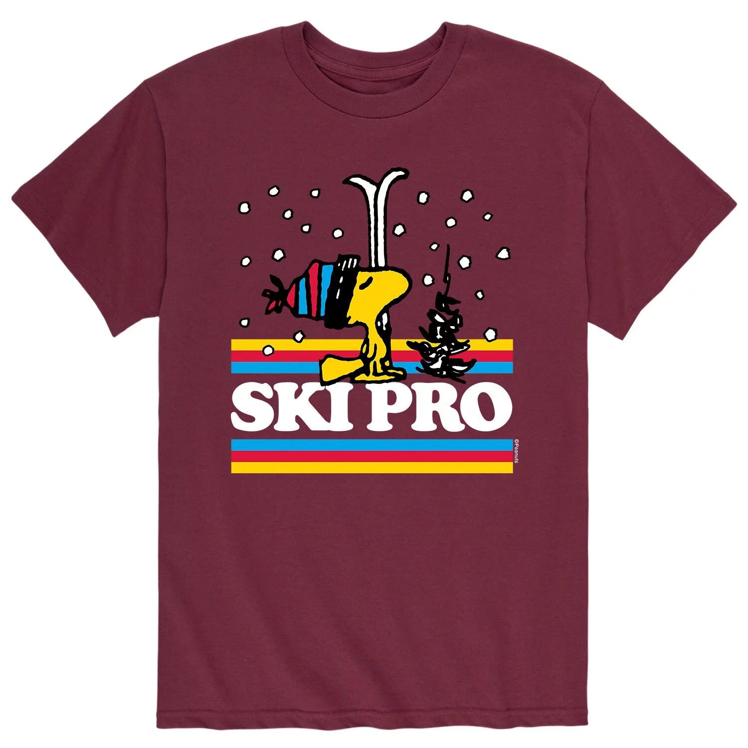 

Мужская футболка Peanuts Woodstock "Ski Pro" Licensed Character
