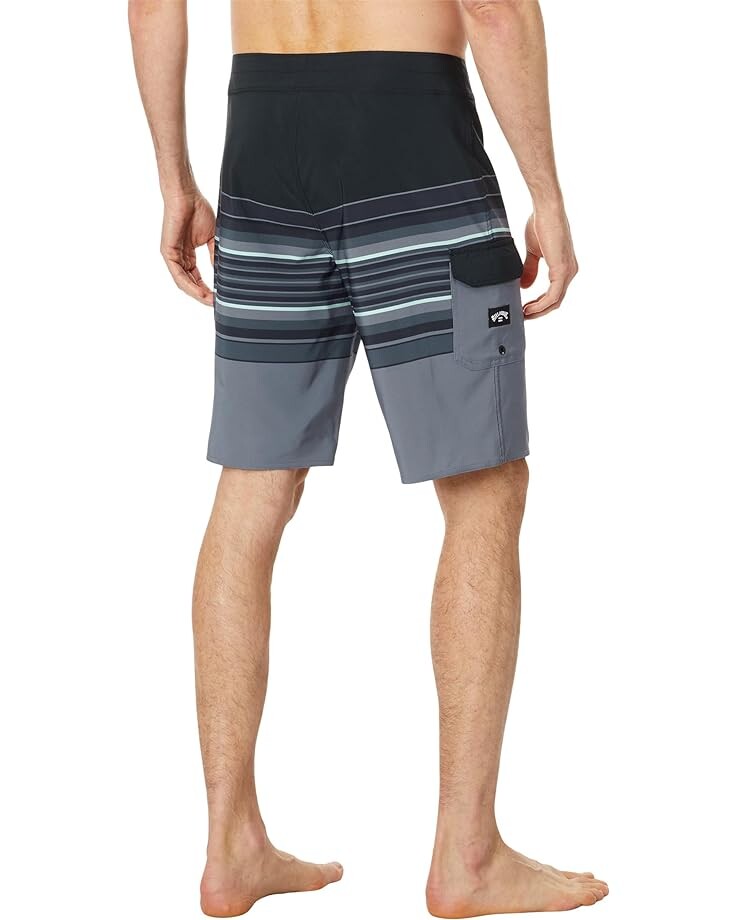 

Шорты для плавания Billabong All Day Stripe Pro 20" Boardshorts, цвет Asphalt
