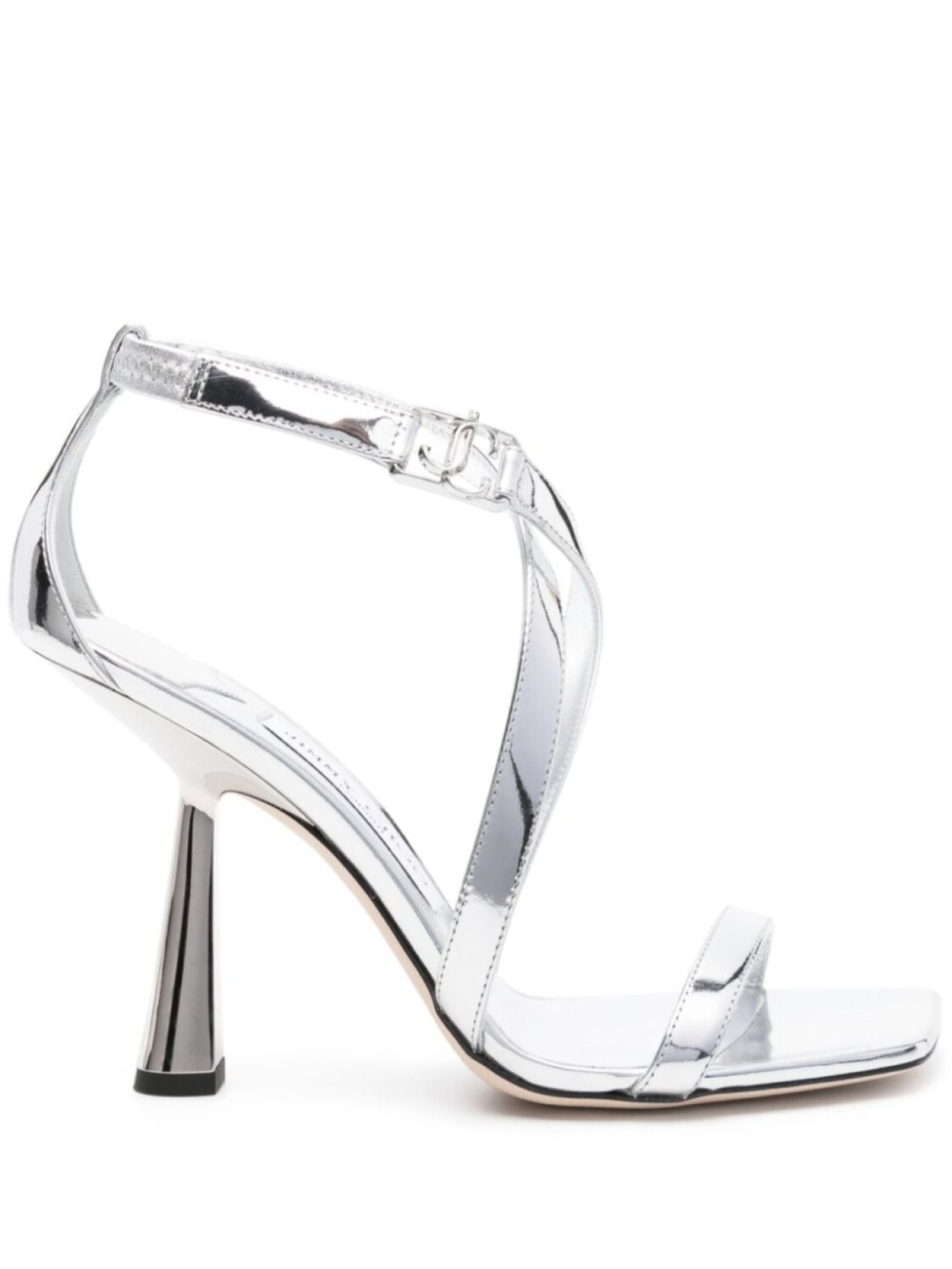 

Jimmy Choo босоножки Jessica 100, серебристый