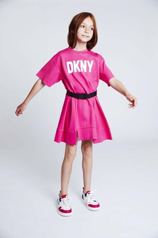 

Дкни детское платье DKNY, розовый