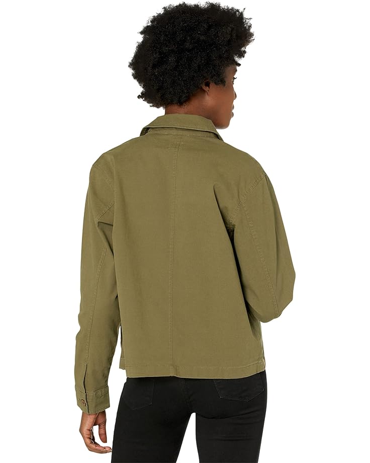 

Куртка tentree Canvas Utility Jacket, цвет Olive Night Green