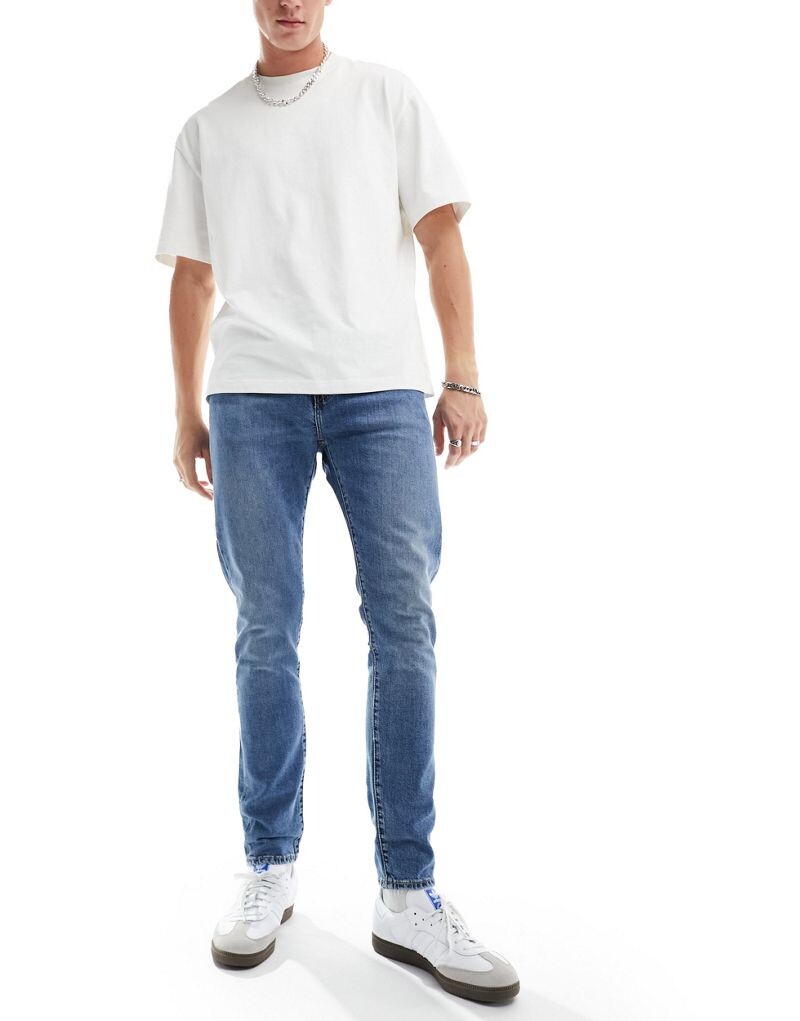 

Светло-синие джинсы Levi's 512 Slim зауженного кроя