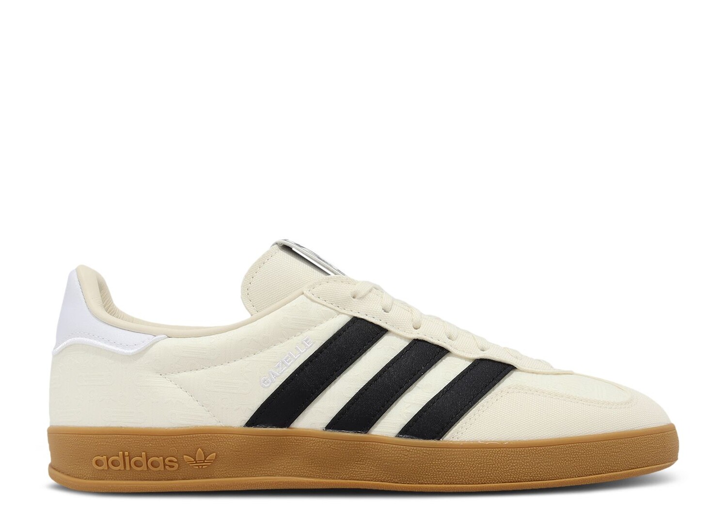 

Кроссовки adidas Gazelle Indoor 'Cream White Gum', кремовый, Бежевый