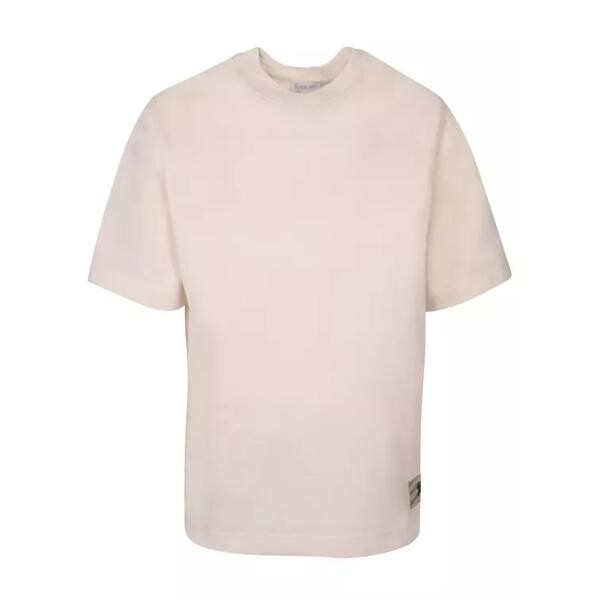 

Футболка cotton t-shirt Burberry, бежевый