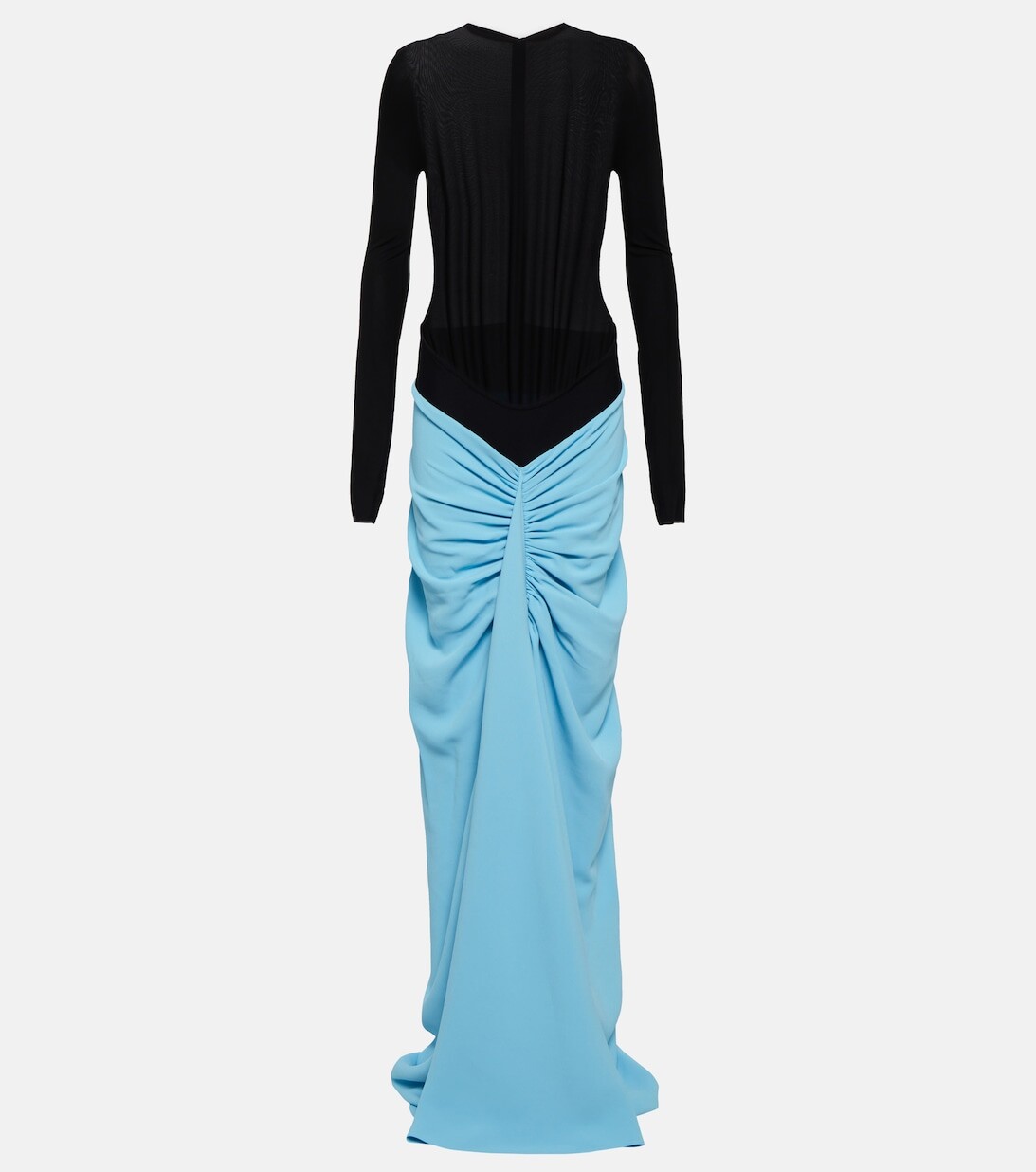 

Платье с драпировкой ALAÏA, черный