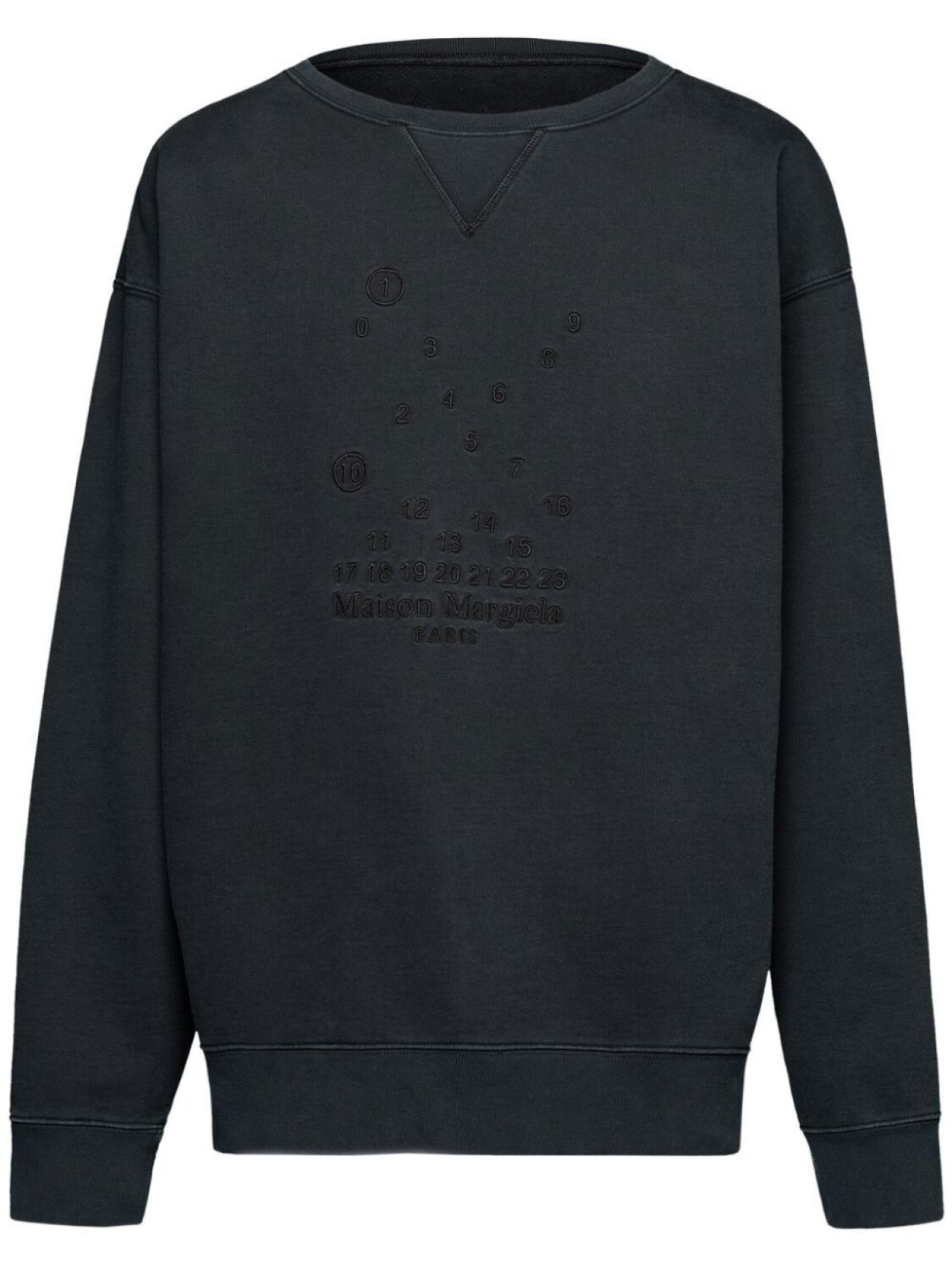 

Футболка Numeric с вышитым логотипом Maison Margiela, черный