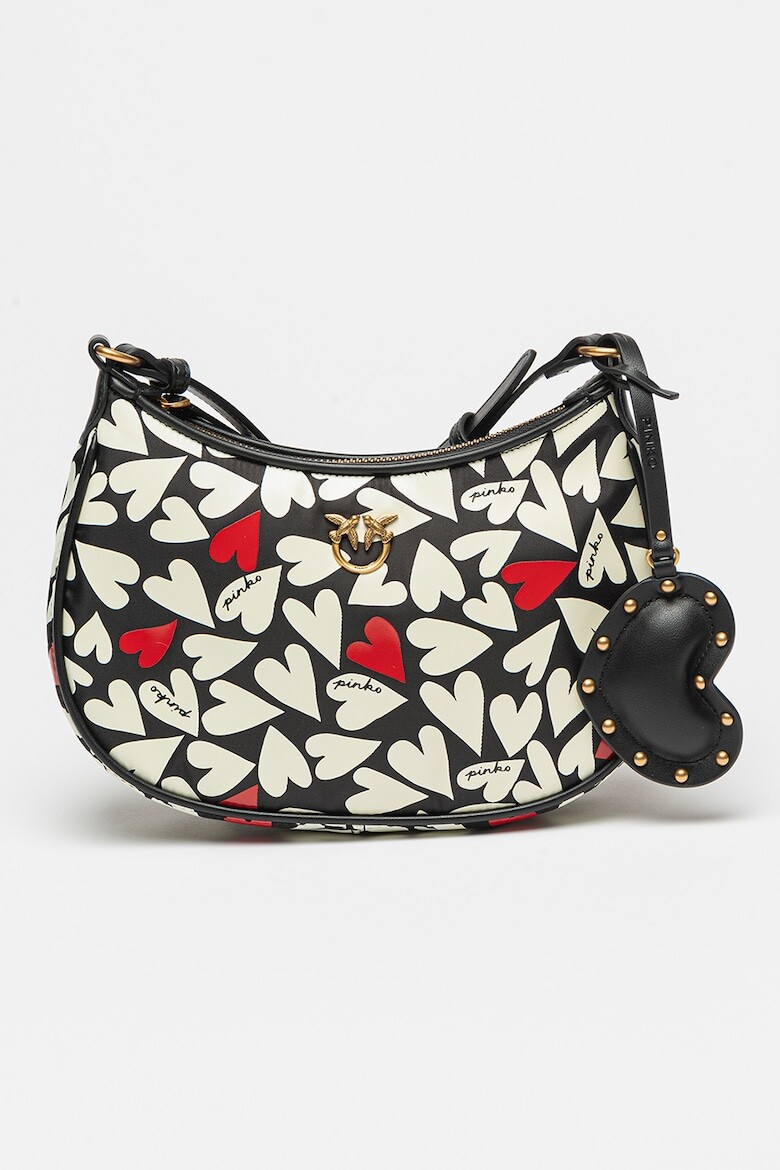 

Сумка в форме полумесяца Pinko, красный