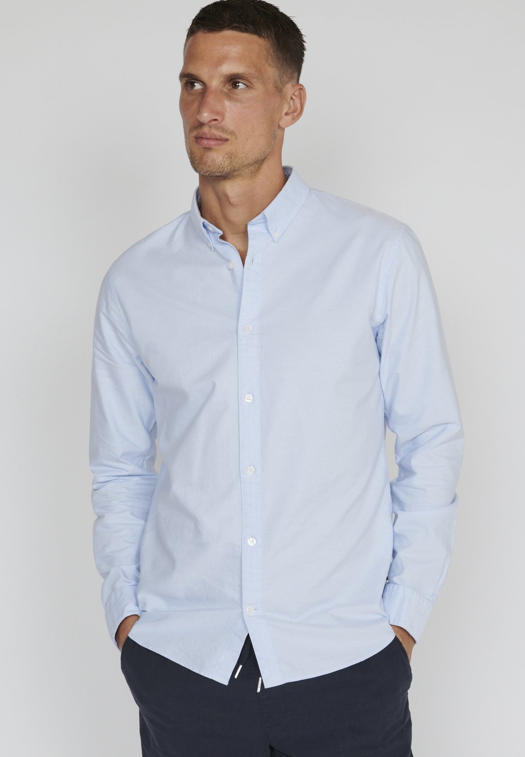 

Деловая рубашка MATROSTOL BD Matinique, цвет chambray blue