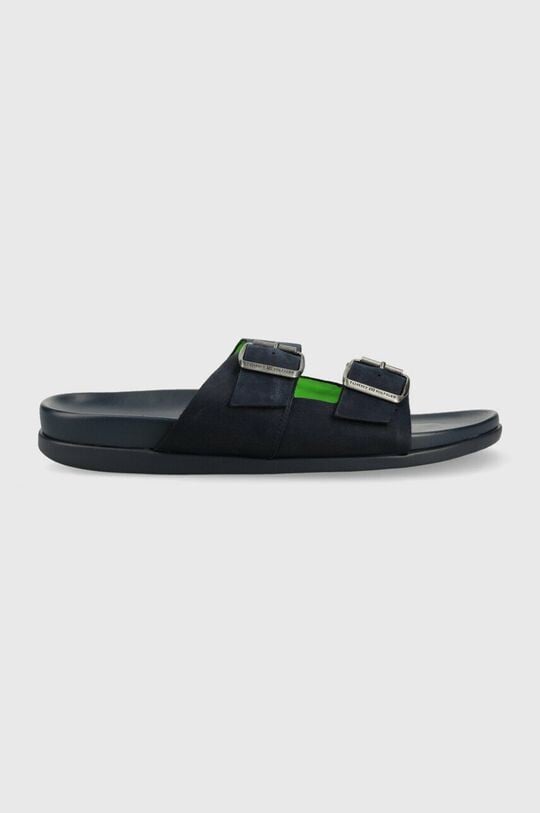 

Замшевые тапочки HILFIGER NUBUCK BUCKLES SANDAL Tommy Hilfiger, темно-синий