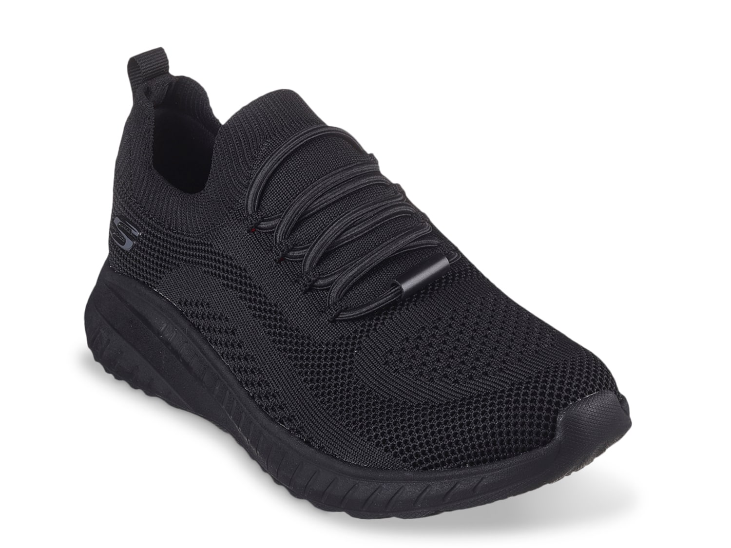 Кроссовки-слипоны женские Skechers Bobs Relaxed Fit Sport Squad Chaos SR, черный кроссовки skechers sport bobs squad olive reflective