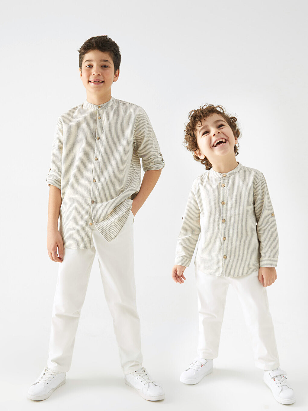 

Удобные брюки из габардина для мальчика LCW Kids