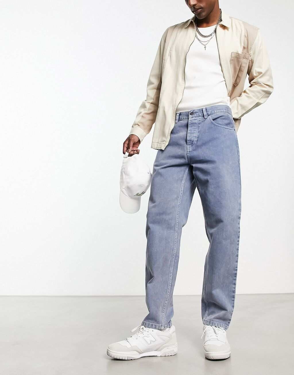 

Синие свободные зауженные джинсы Carhartt WIP newel