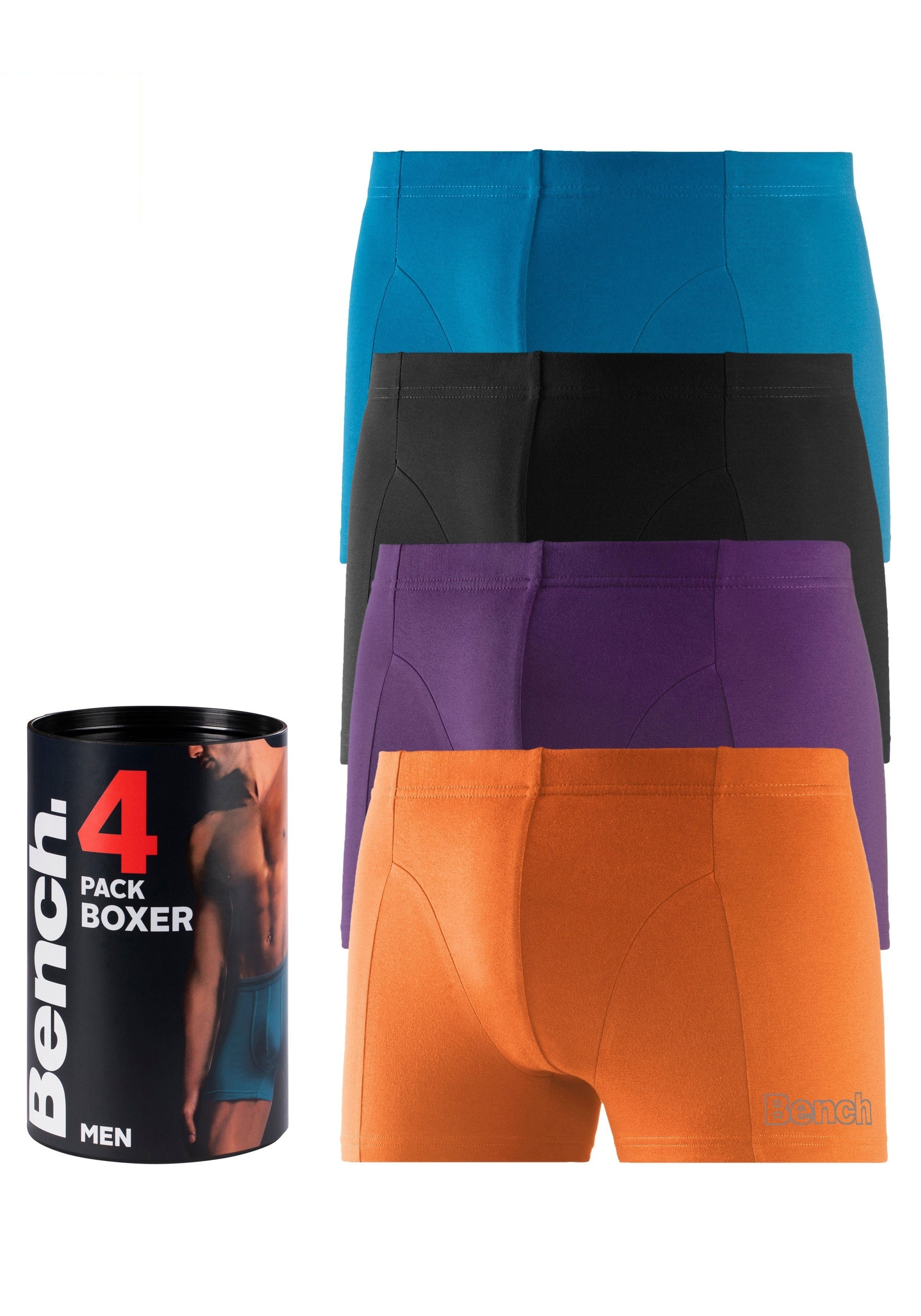 Боксеры Bench Boxer, цвет schwarz, türkis, orange, lila