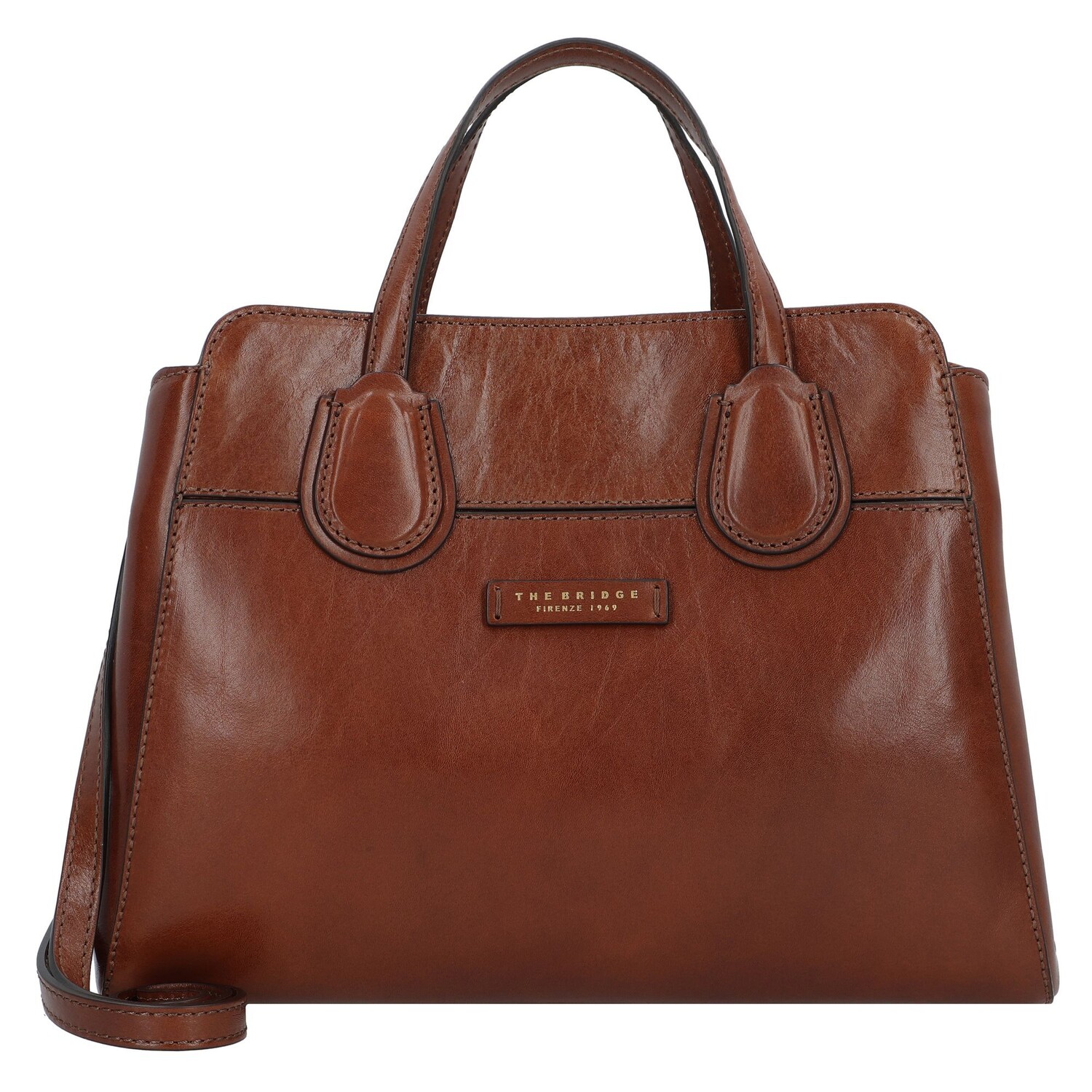 

Сумка The Bridge Elettra Handtasche Leder 33 cm, цвет marrone
