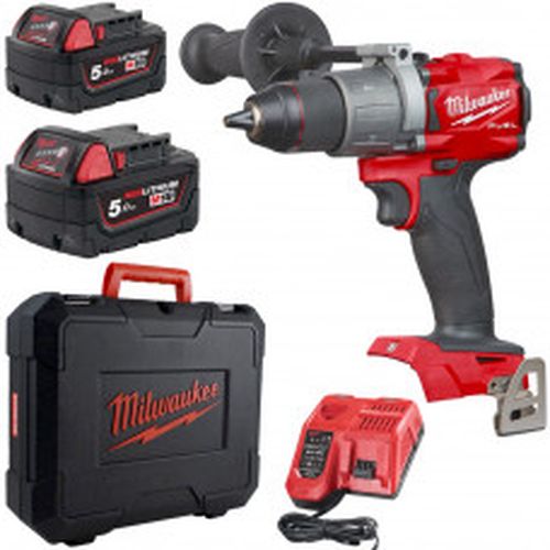 Дрель-шуруповерт Milwaukee M18 FPD2-502X дрель шуруповерт milwaukee m18 bdd 402c