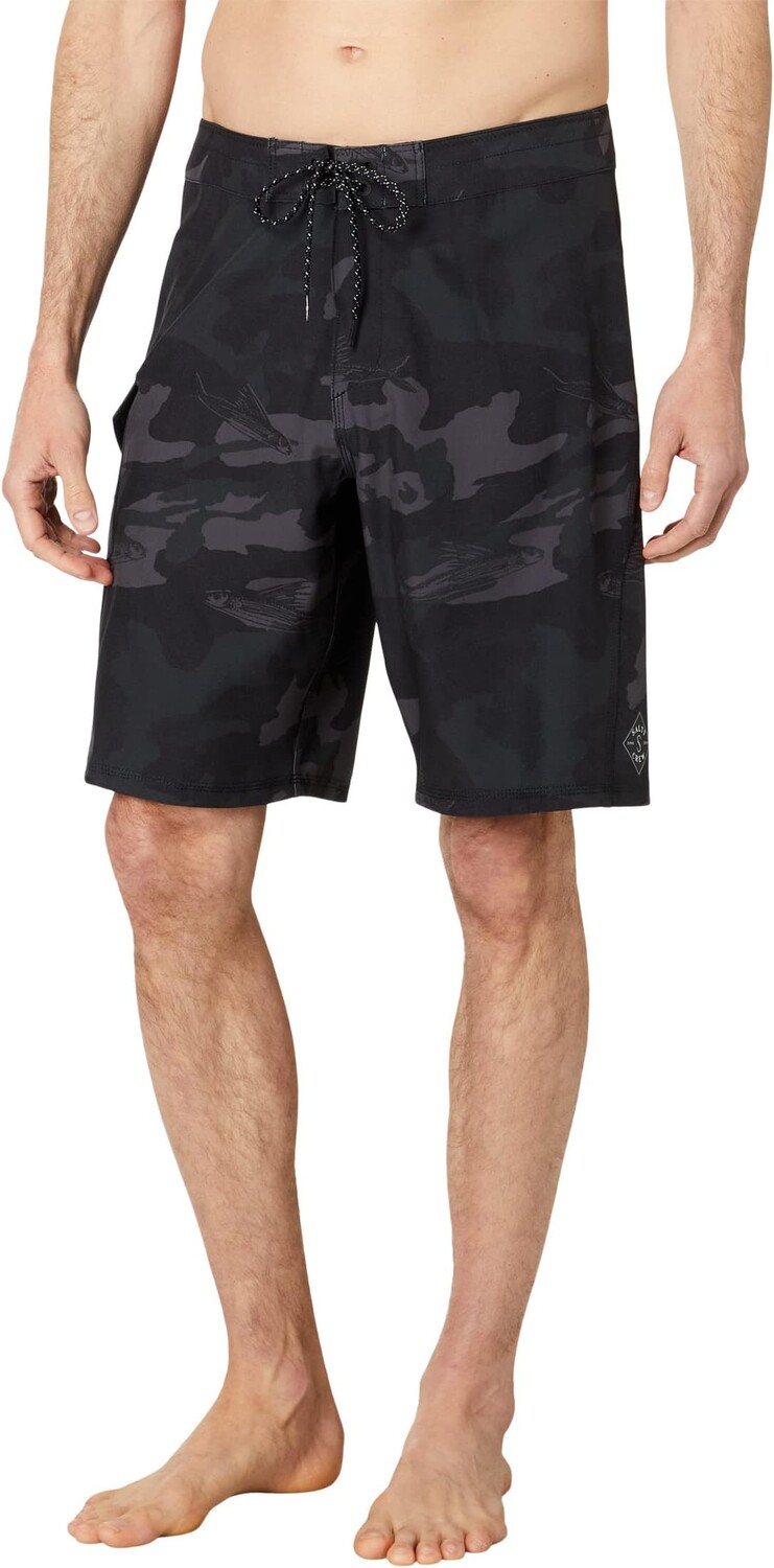

Шорты для плавания Lowtide 20 дюймов Salty Crew, цвет Black Camo