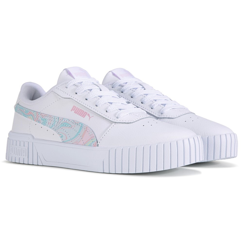 

Детские низкие кеды Carina 2.0 Big Kid Puma, белый
