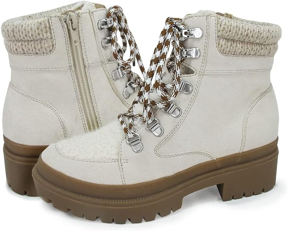 

Ботинки Jellypop Daytona, цвет Off-White Suedelike