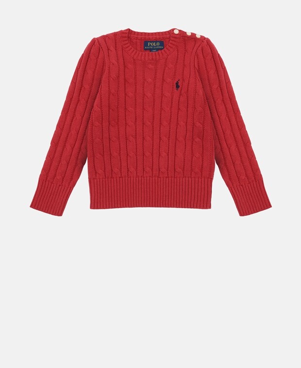 

Джемпер с длинными рукавами Polo Ralph Lauren, светло-красный