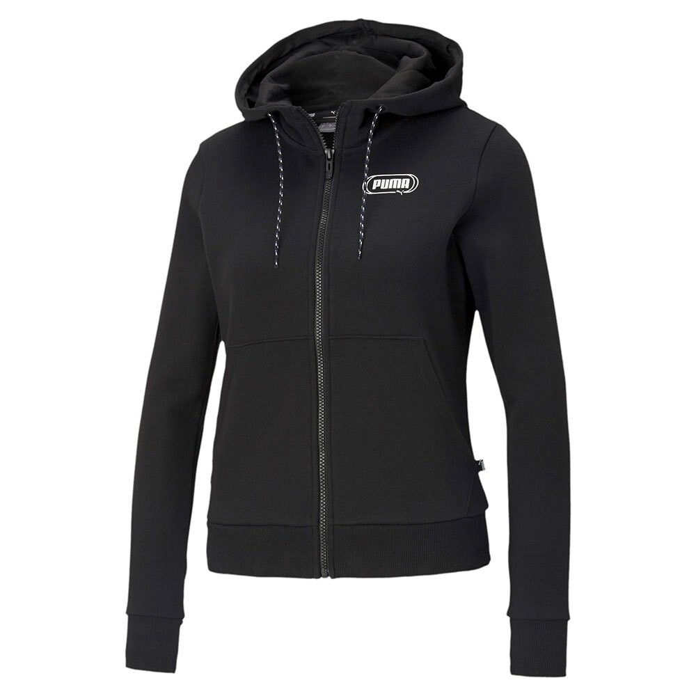 

Толстовка Puma Rebel Full Zip, черный