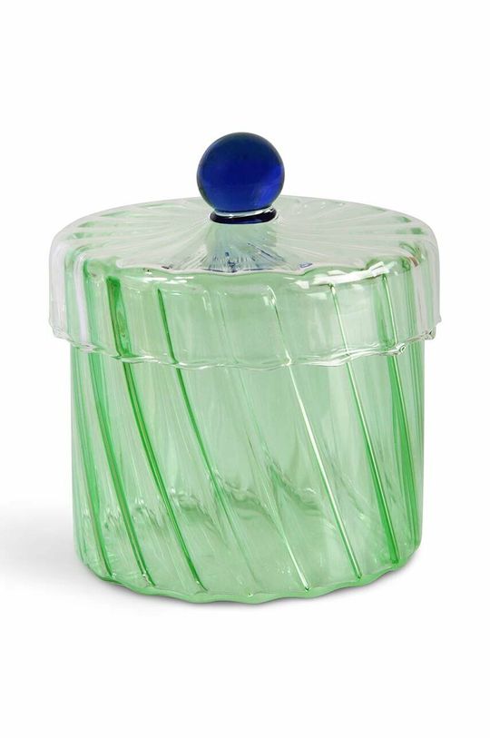 цена Контейнер Jar Spiral с крышкой &k amsterdam, зеленый