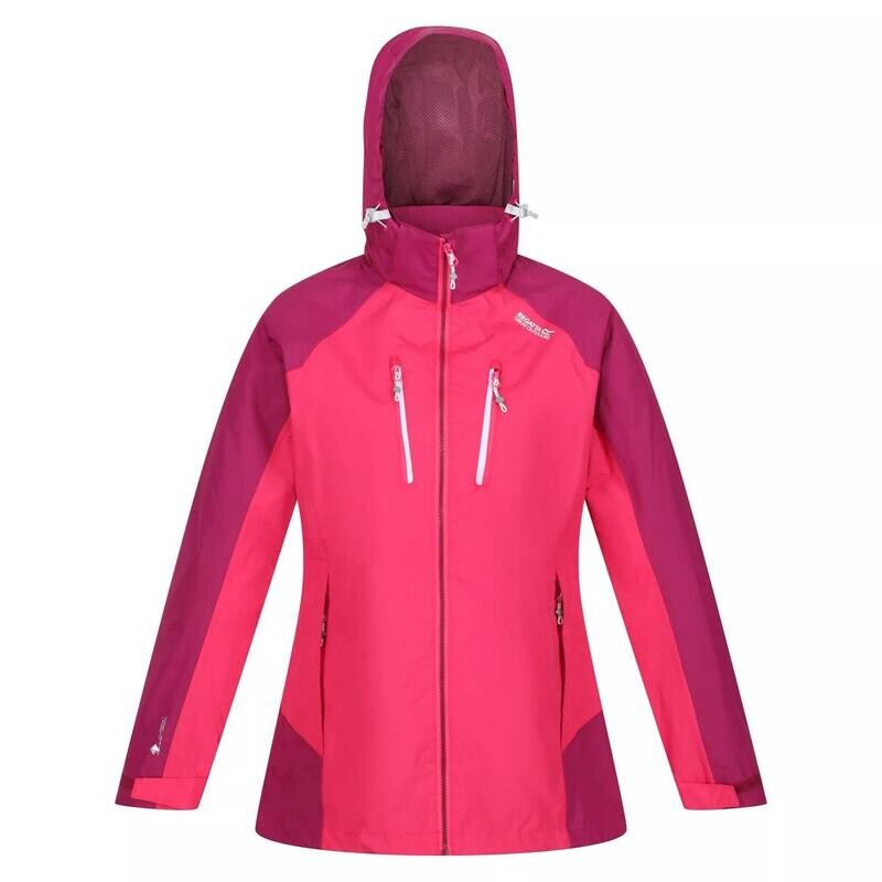 

Водонепроницаемая женская куртка Calderdale IV Pink Rethink, Wild Plum REGATTA, цвет rojo
