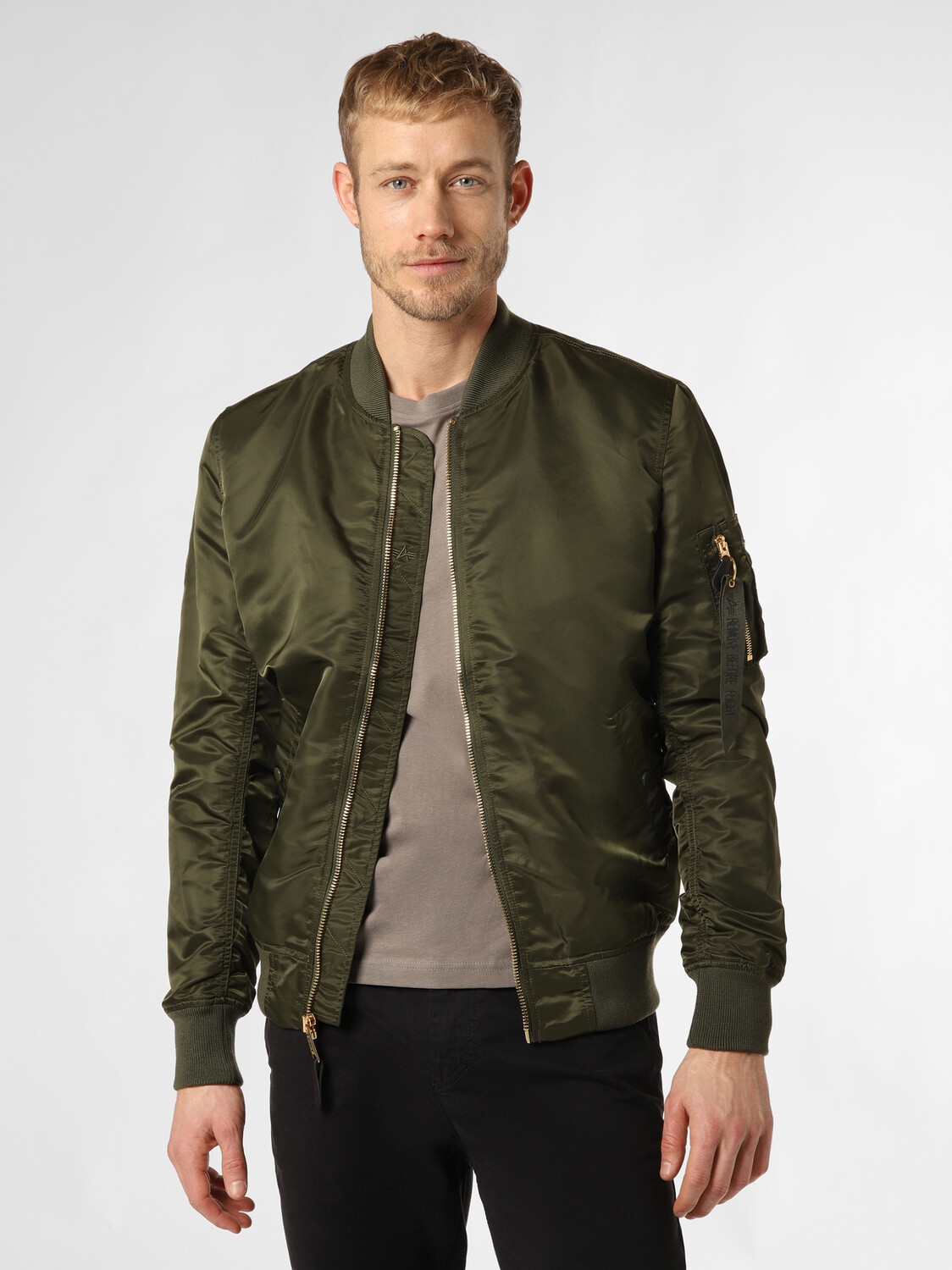

Толстовка Alpha Industries Jacke, хаки