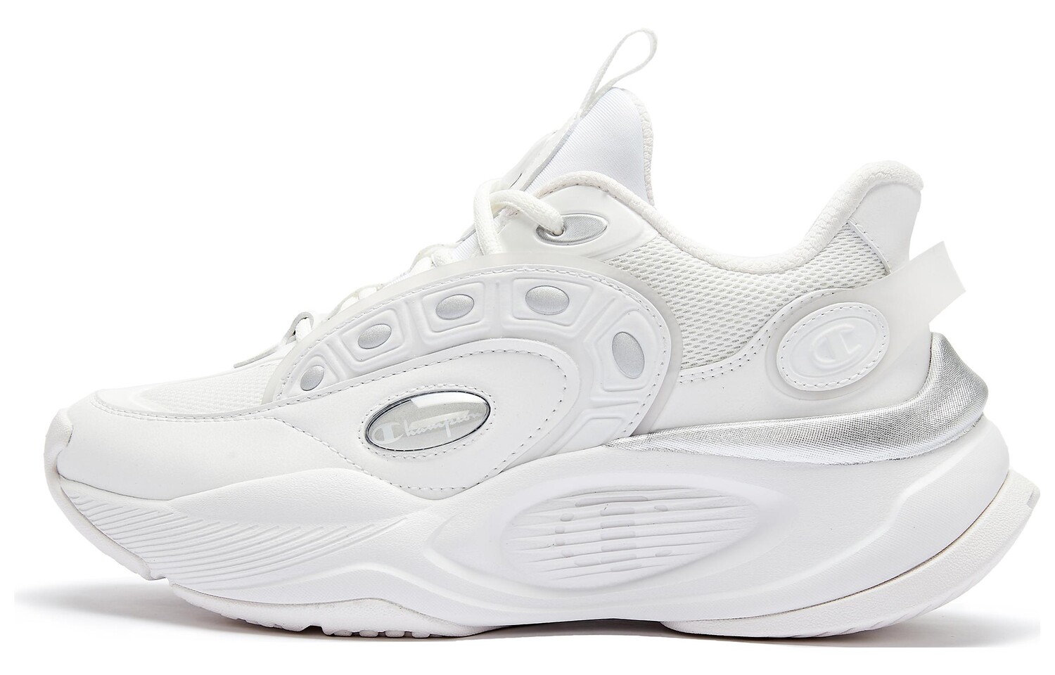 

Женские спортивные массивные кроссовки Champion в стиле ретро, White