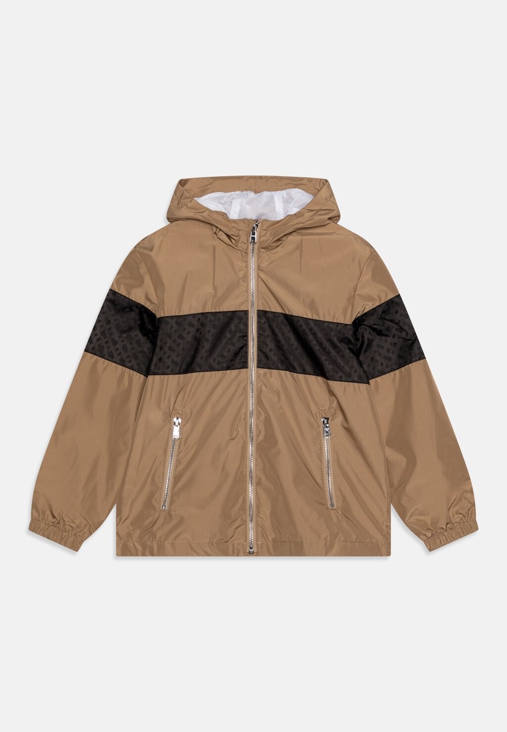 

Дождевик HOODED BOSS Kidswear, цвет stone