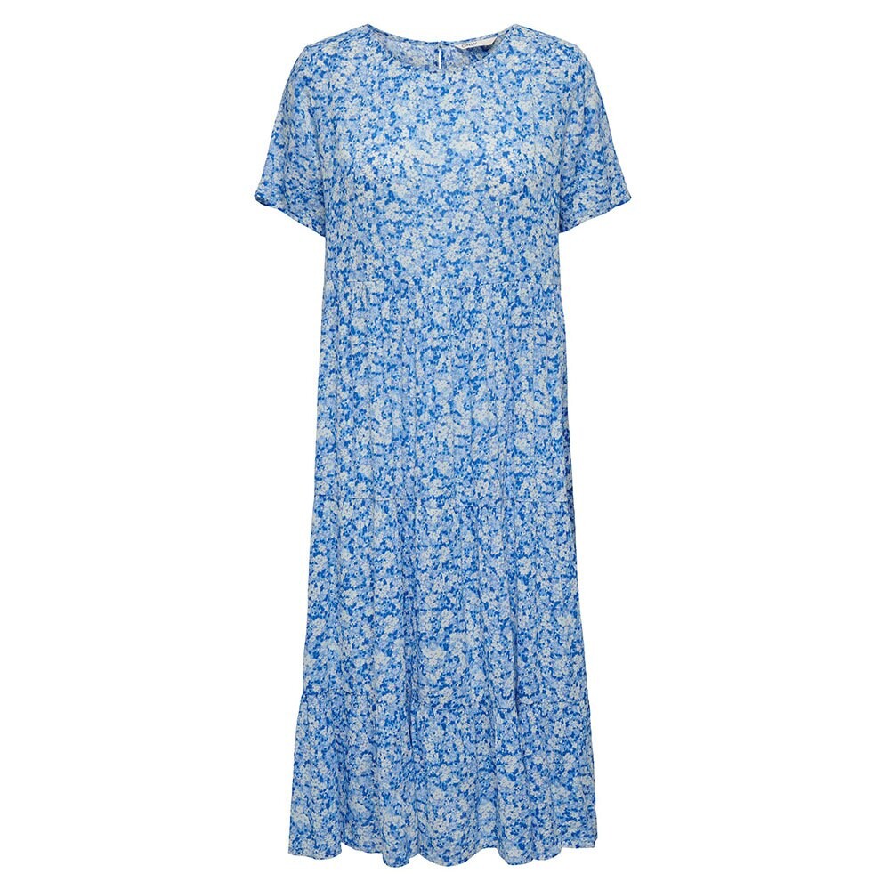 

Длинное платье Only Maya Life Short Sleeve, синий