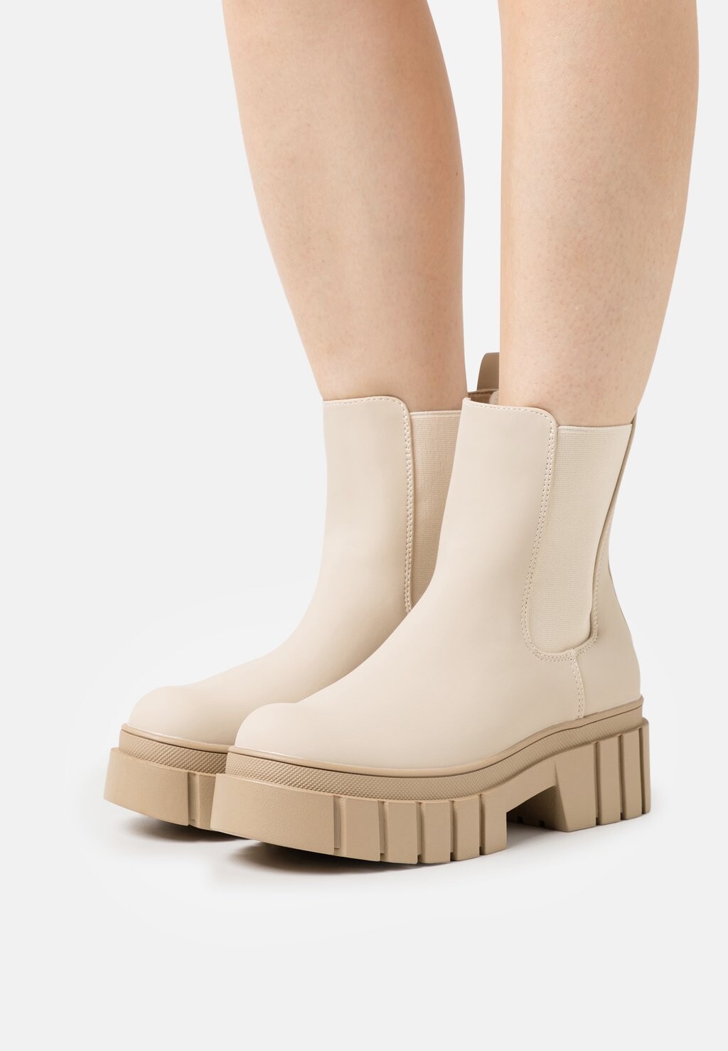 

Ботильоны на платформе ONLY SHOES, бежевый