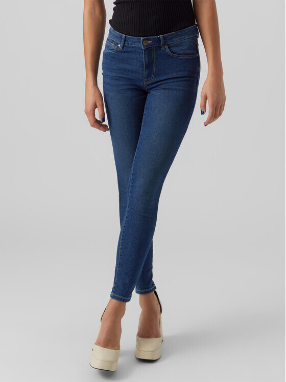 

Джинсы узкого кроя Vero Moda, синий