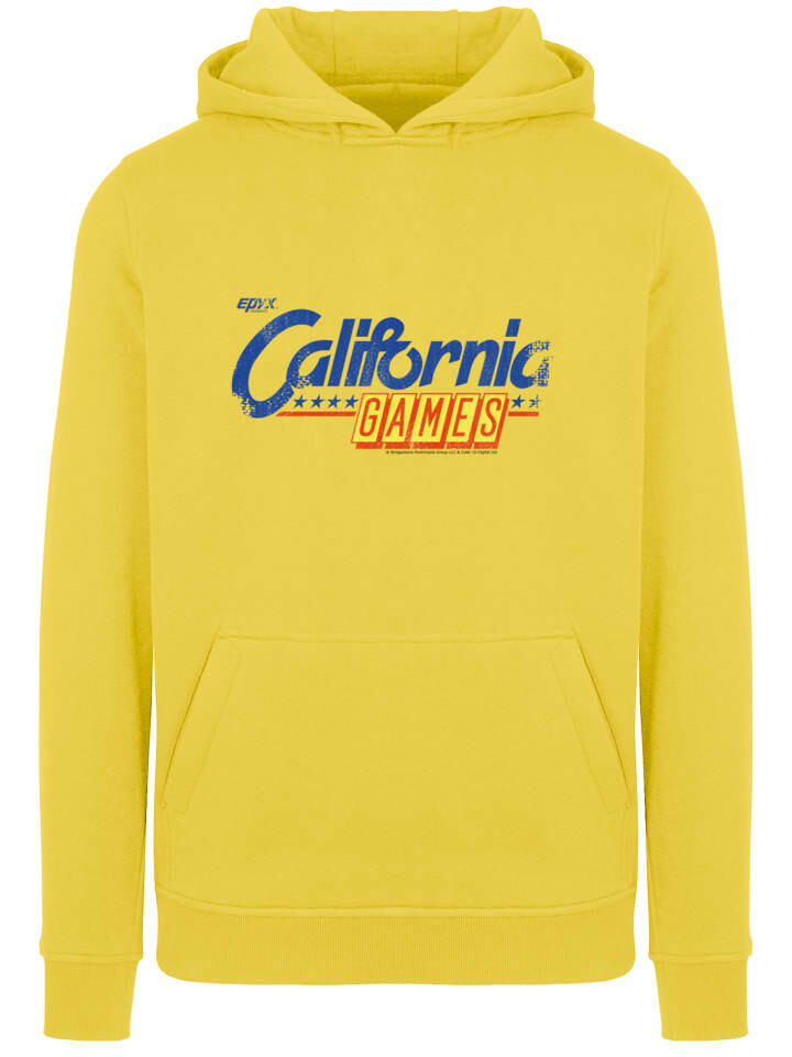 

Пуловер F4NT4STIC CALIFORNIA GAMES SEVENSQUARED, цвет taxi yellow