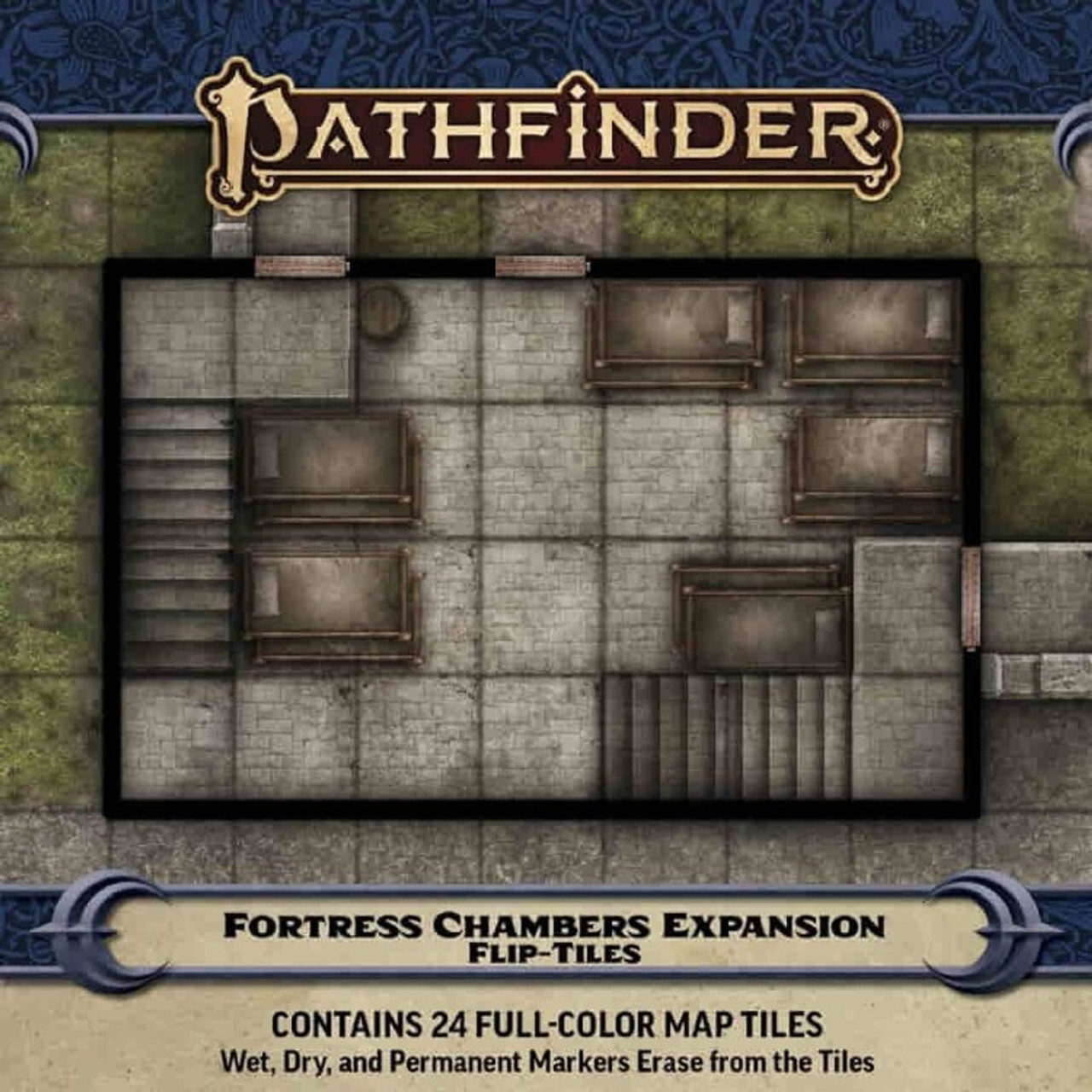 

Ролевая игра Pathfinder RPG: Flip-Tiles - Fortress Chambers Expansion