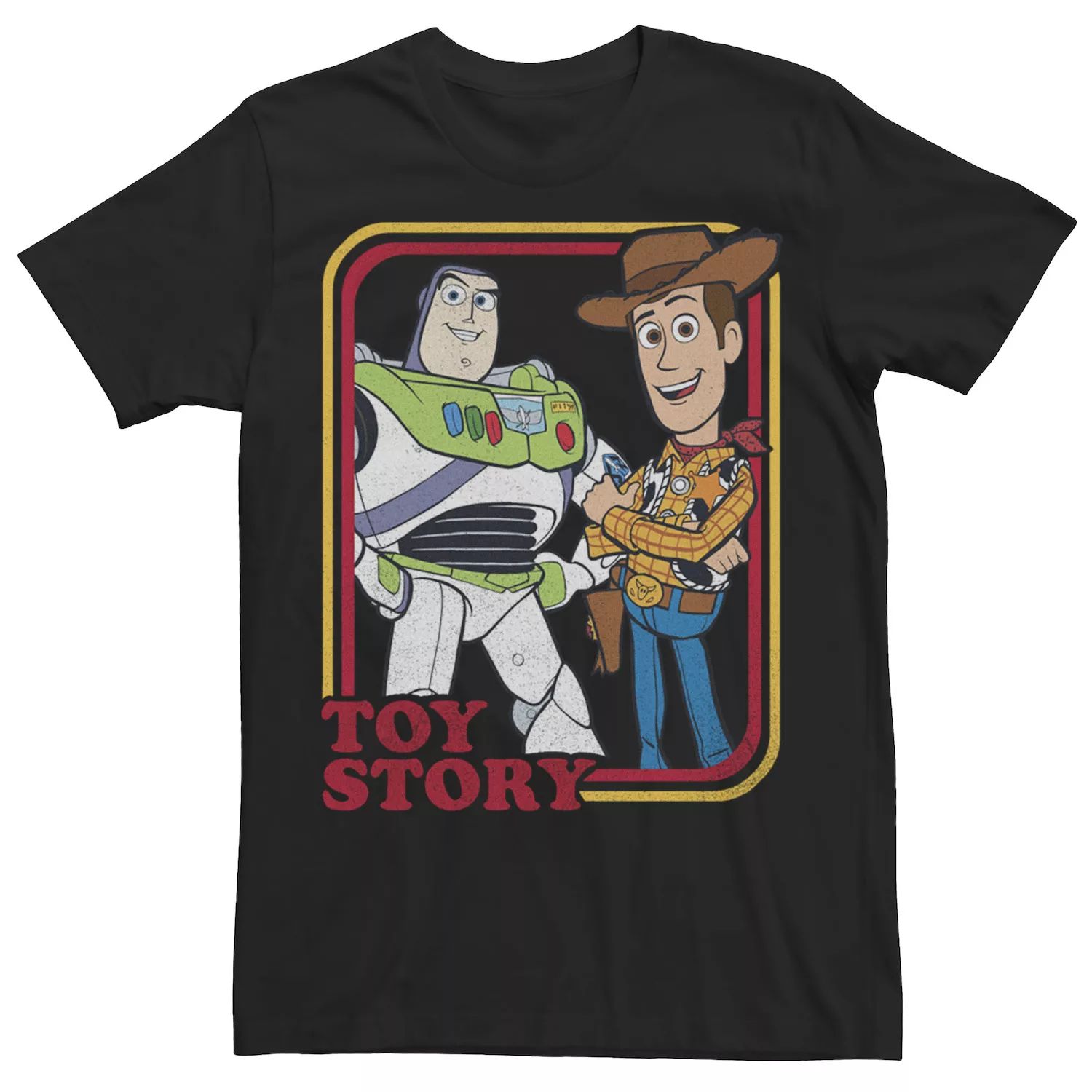 Мужская футболка Toy Story Buzz Lightyear Woody Buds Disney / Pixar фигурка funko pop disney pixar toy story – woody buzz lightyear 2 pack