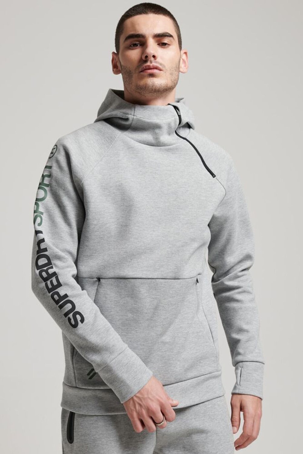 

Спортивная толстовка Gymtech Superdry, серый